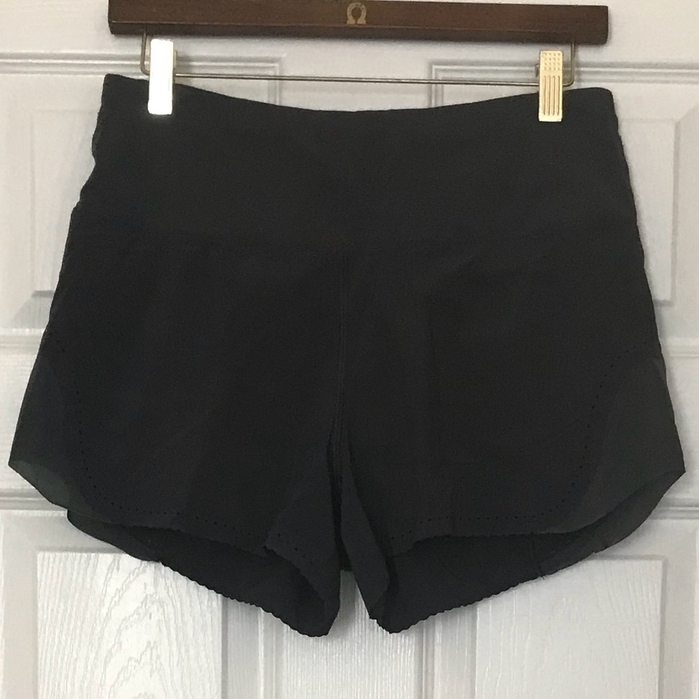 Lululemon Scalloped Bottom Shorts